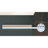 Schwenkauszug fr Holztische Stahl verzinkt