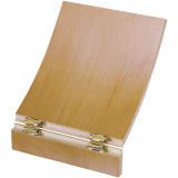 Sepa-Thin Einlass-Scharnier H�he 39 mm, Messing vern. matt