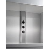 Power-Turm 2 230 V,2 Schukosteckdosen, Anschlusskabel 2000 mm mit Schukostecker