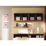 Wall Sys Tablar-/Korpustrger 34 mm, zum Einhngen, Aluminium natur eloxiert