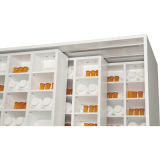 Accuride DA0115 Laufwagen mit Kunststoffkugeln