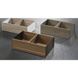 BLUM AMBIA-LINE Schubkastenrahmen breit, NL450mm, B200mm, Bardolino Eiche