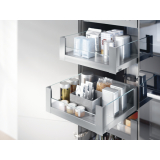 BLUM LEGRABOX Fronthalter Innenauszug mit Einschubelement H C, INOX