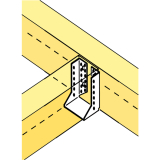 SIMPSON Balkenschuh BSDI 160x200 feuerverzinkt innenliegend mit Zulassung