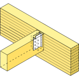 SIMPSON Balkentrger BTN 120-B feuerverzinkt mit Zulassung