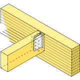 SIMPSON Balkentrger BTALU 160-B Aluminium mit Zulassung