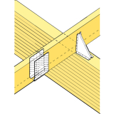 SIMPSON Gerberverbinder GERW 160-B feuerverzinkt mit Zulassung