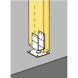 SIMPSON Sttzenfuss PTB48G feuerverzinkt