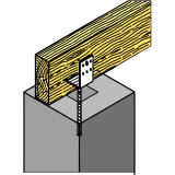 SIMPSON Sttzenfuss PBL 60-B feuerverzinkt