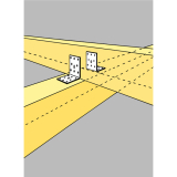 SIMPSON Winkelverbinder AC 55365 feuerverzinkt