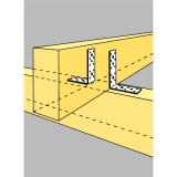 SIMPSON Winkelverbinder AG 40412 feuerverzinkt mit Zulassung