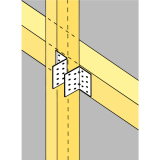 SIMPSON Winkelverbinder AF 90265 feuerverzinkt