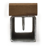 CABRI Terrassenschraube 5.5x 55 Edelstahl A4 ruspert silber Bimetall-Bohrspitze