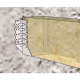 GH Balkenschuh TOP aussenliegend 80x180 - Stahl feuerverzinkt