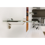 Tablar-Klemmtrger Kaiman, Materialstrke 7-41 mm,Zinkdruckguss silberfarbig