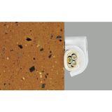 Nagelschelle 7 mm Kunststoff wei