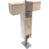 PITZL Pfostentr�ger Typ 10529.1090 ZiNiP beschichtet Stecksystem Z