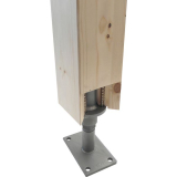 PITZL Pfostentr�ger Typ 10529.1090 ZiNiP beschichtet Stecksystem Z