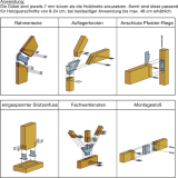 SFS Stabdbel WS-T 7.0x193 verzinkt-blau Zylinderkopf mit Torx und Bohrspitze