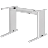 C 3000 Tischgestell rechtes Seitenteil C- Fu; H: 712mm; T:750mm; RAL 7016