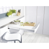 Ausziehtischfhrung TopFlex, Auszugslnge 810 mm, Stahl verzinkt