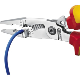 KNIPEX Elektro-Installationszange VDE mit 6 Funktionen Lnge 200 mm