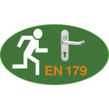 Fluchttrschloss WILKA 6678, 2-flgelig, Funktion B, DM 35, links, EN179/1125