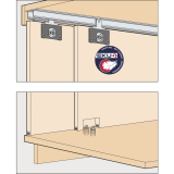EKU COMBINO 35 H IS - Beschlgegrt. 2 trig, Stahl/Kunststoff anthrazit
