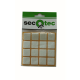 SECOTEC Filzgleiter selbstklebend eckig braun 36X22 mm SB-8