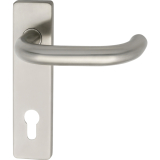 GRUNDMANN Wechselgarnitur GEOS 1754/D52K FH m. Kurzschild PZ88, Edst. matt