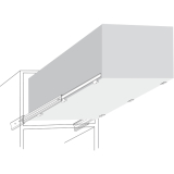 ACCURIDE 5517 Kugelkfigfhrung - berauszug, L 450 mm Stahl chromatiert