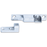 Drehsperre aufschraubbar, selbstschlieend, Zinkdruckguss silberfrbig (10534)