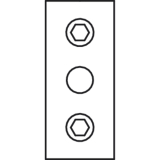 Verbindungsmuffen f�r Gest�nge � 8 mm, Stahl verzinkt