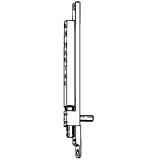 Spindelgetriebe HAUTAU 200 A, Stahl verzinkt