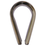 Drahtseilkauschen Seil  5 mm - Edelstahl A4