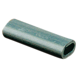 Pressklemme Aluminium 5,1 mm EN 13411-3