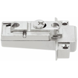 BLUM CLIP Montageplatte zu CLIP top-Zwischenscharnier, H8.5, ZN vern., 175H5A00