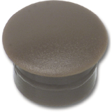 SECOTEC Abdeckkappen Kunststoff 10 mm braun SB-20 BL1