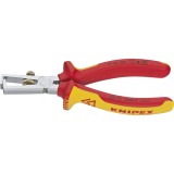 KNIPEX VDE-Abisolierzange mit ffnungsfeder 5-10 mm Lnge 160 mm