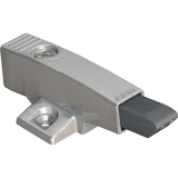 BLUM BLUMOTION 971-in Kreuzadapterplatte, Bauh�he 33, Zink vern.