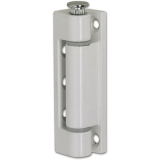 Aufschraubband 14 x 80 mm, Stahl kunststoffbeschichtet dunkelbraun