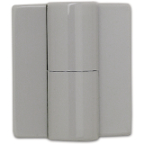 Aufschraubband HEWI B9505.50 f. stumpfe Tren, links, Stahl/Kunstst. schwarz