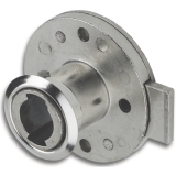 HEKNA 508 Zylinder-Kastenschloss links, Dornma� 40 mm, Zamak