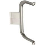 Au�enecke Aktor C-Profil, Kunststoff edelstahlfarbig