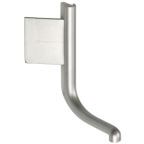 Au�enecke Aktor L-Profil, Kunststoff silberfarbig