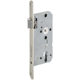 Einstemmschloss BMH PZW, links, DM 55, Stahl silber lackiert