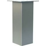 Barkonsole Jumbo, Hhe 170 mm, Aluminium Edelstahl Effekt