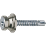 MARCHESI Befestigungszubehr fr Griffe M6 einseitig unsicht. f. Holz und Metall