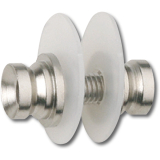 MARCHESI Befestigung fr Griffe M8 beidseitig, TS 8-60mm, Holz, Glas und Metall