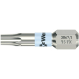 WERA Bit-Einsatz Edelstahl 3867/1TS 1/4\"sechskant TX40/25 mm Torx
